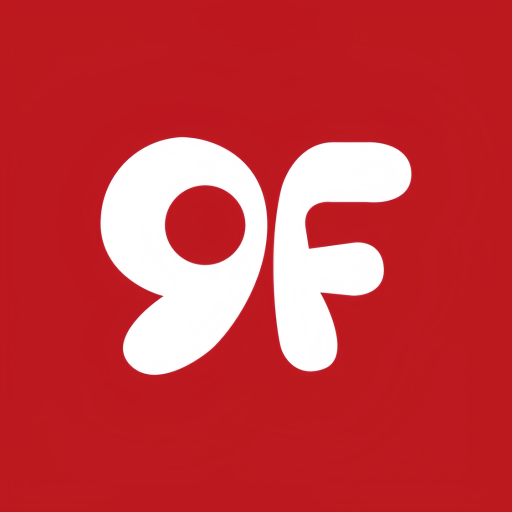 Novo logo da 9f